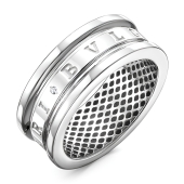 Кольцо из серебра с фианитом