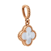 Подвеска из золота с перламутром