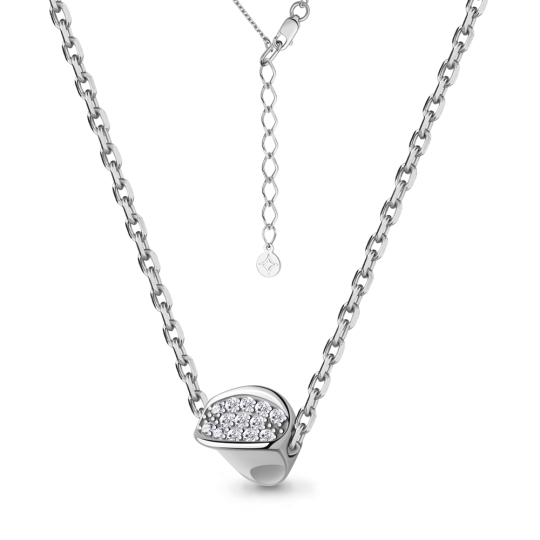 Колье из серебра