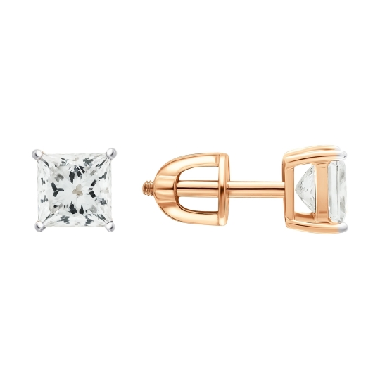 Серьги из золота с бриллиантами