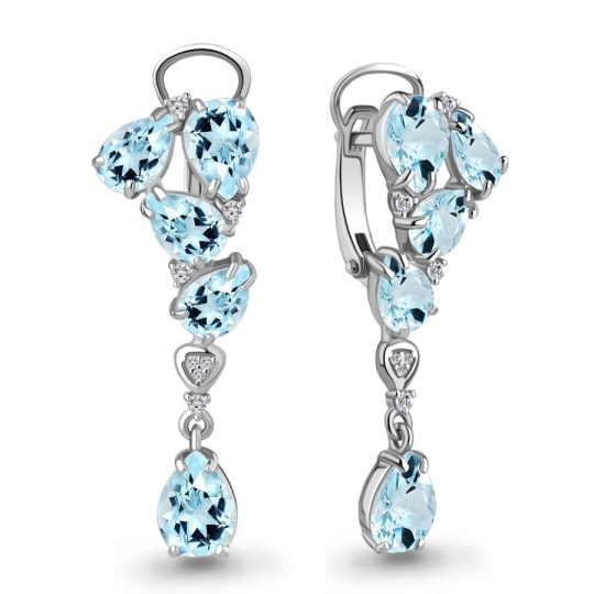 Серьги из серебра