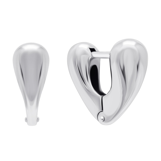 Серьги из серебра с позолотой Серьги из серебра с позолотой