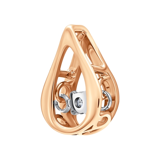 Подвеска из золота с эмалью