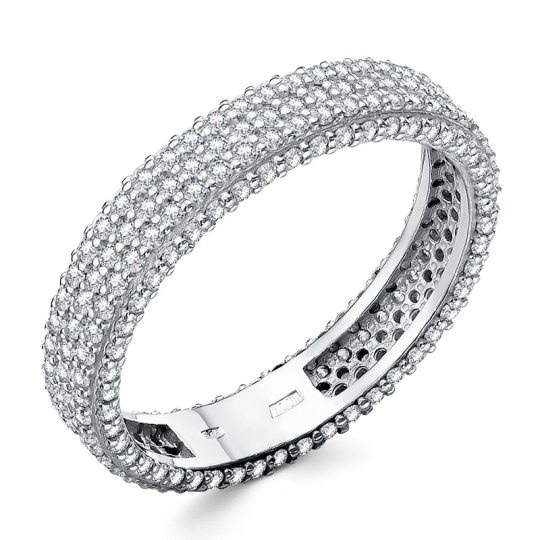 Кольцо из серебра с эмалью