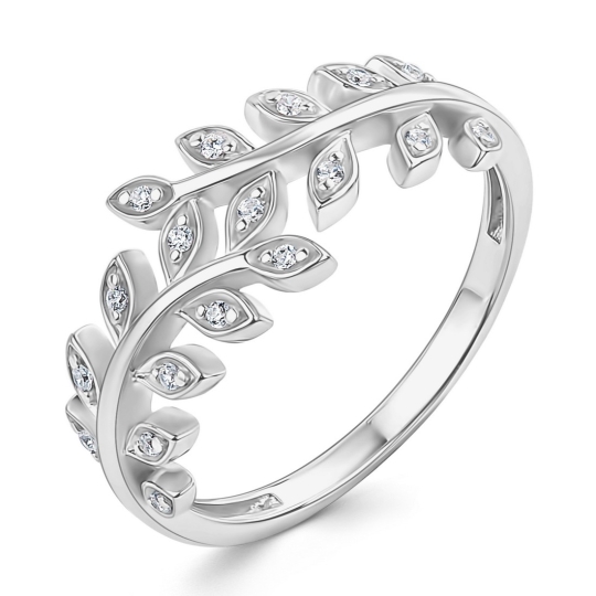 Кольцо из серебра с опалом