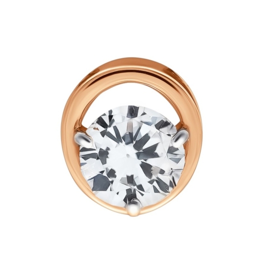 Подвеска из золота с фианитом