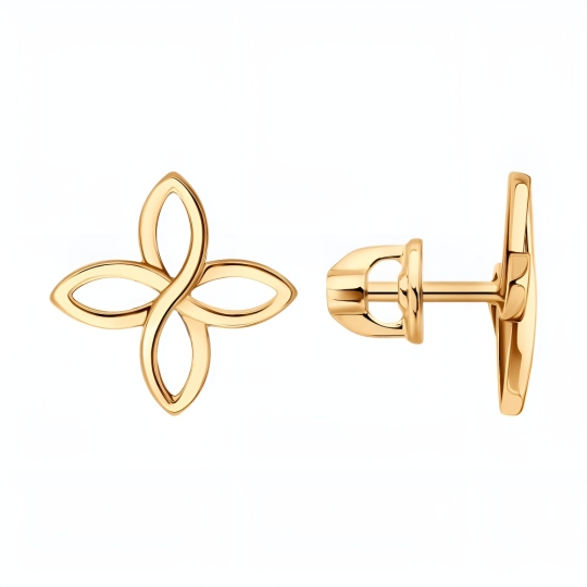 Серьги из золота с бриллиантами