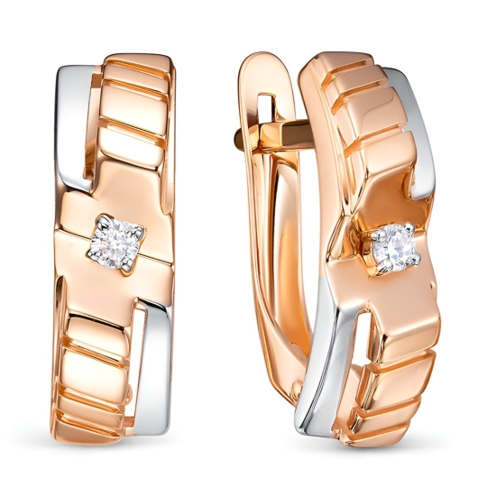 Кольцо из золота с фианитом