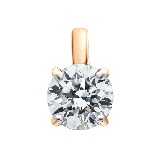 Подвеска из золота "Знак зодиака Овен"