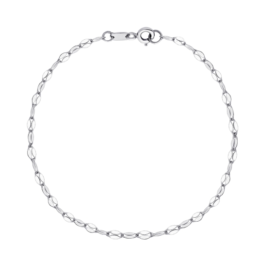 Браслет из серебра с фианитами