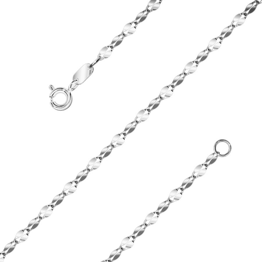 Браслет из серебра с фианитами