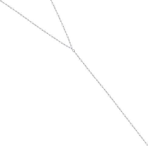 Колье из серебра с фианитами