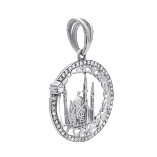 Подвеска из серебра "Знак зодиака Дева"