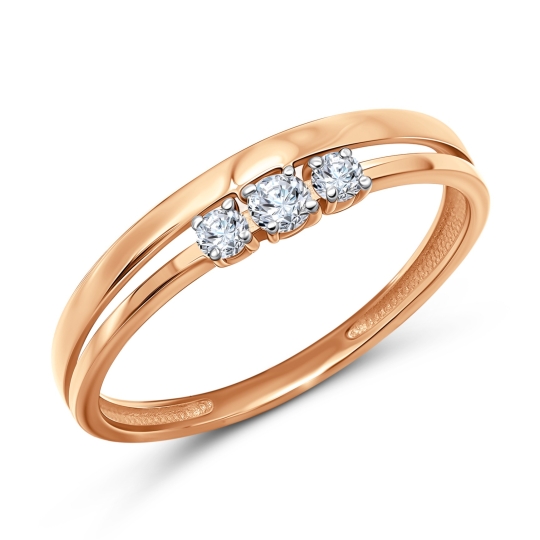 Кольцо из золота с турмалином