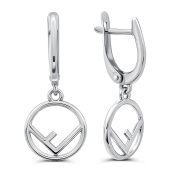 Серьги из серебра