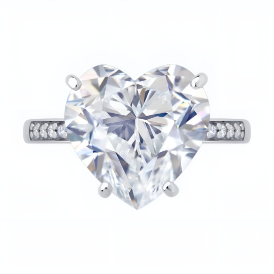 Кольцо из серебра с миксом камней