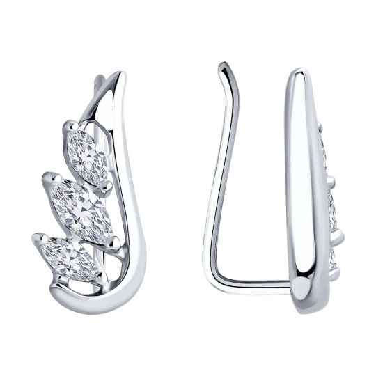 Серьги из серебра