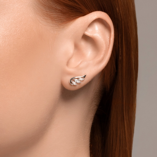 Серьги из серебра