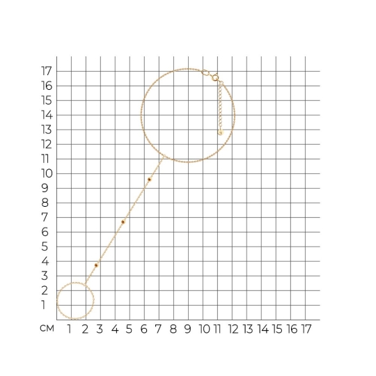 Браслет-слейв из золота