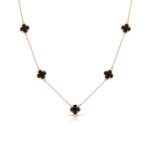 Колье из золота с ониксами