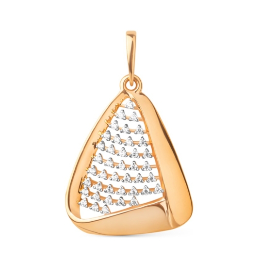 Подвеска из золота "Знак зодиака Овен"