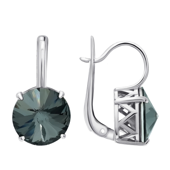 Подвеска из серебра с ювелирным кристаллом