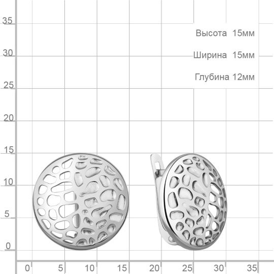 Кольцо из серебра