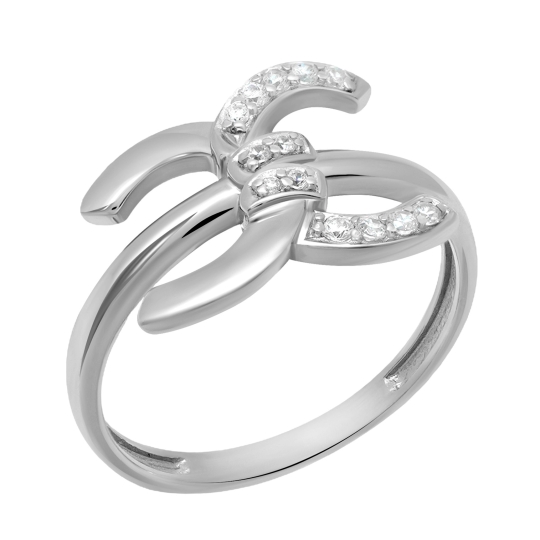 Кольцо из серебра с эмалью