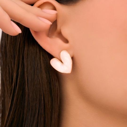 Серьги из серебра с чернением "Драконы"