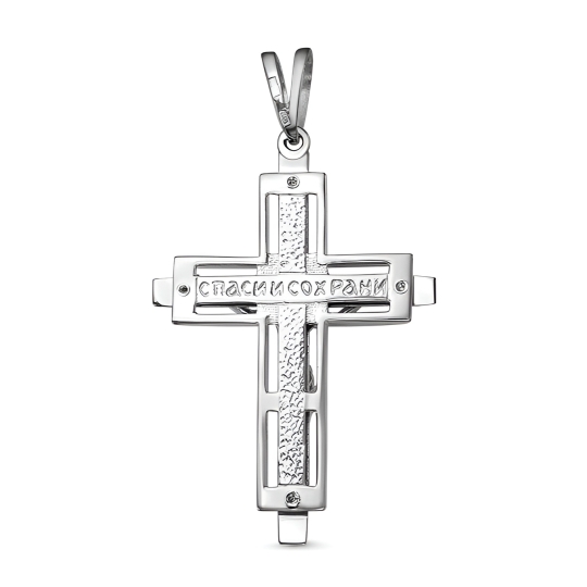 Подвеска-крест из золота