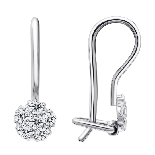 Серьги из серебра 