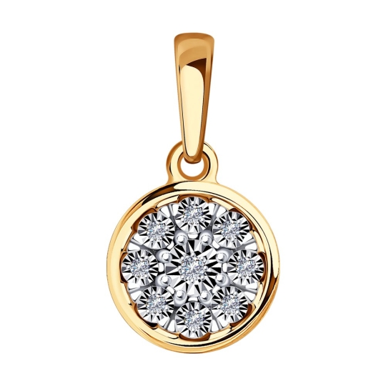 Подвеска из золота "Сердце"