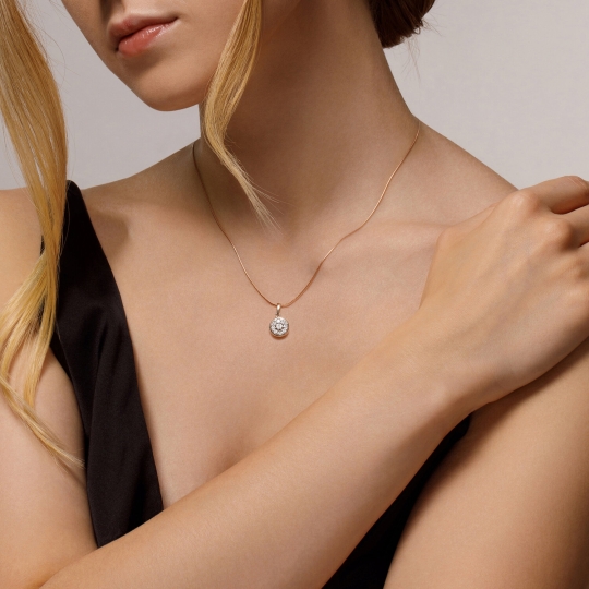 Подвеска из золота "Сердце"