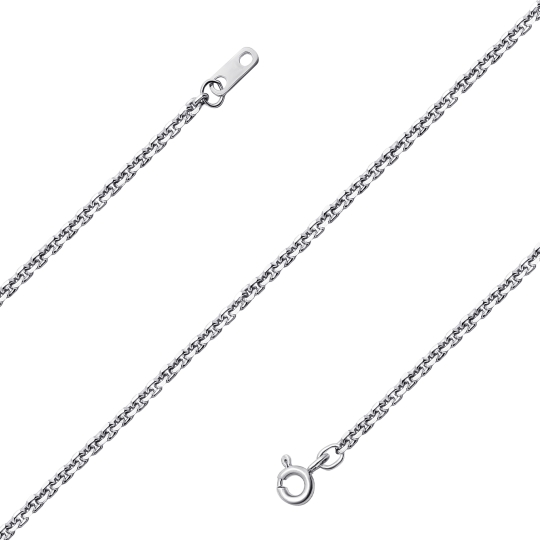 Цепь из серебра плетения "Бисмарк"