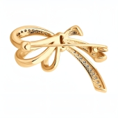 Брошь из золота с бриллиантами