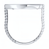 Кольцо из серебра с перламутром