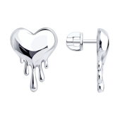 Серьги из серебра