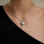 Колье из серебра