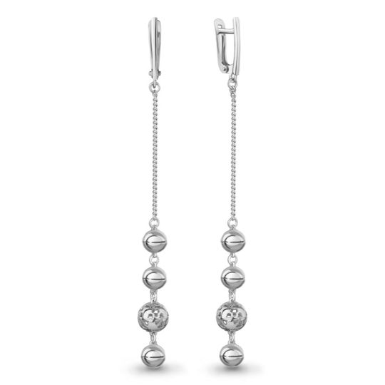 Серьги из серебра