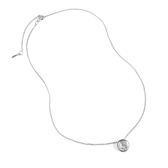 Колье из серебра