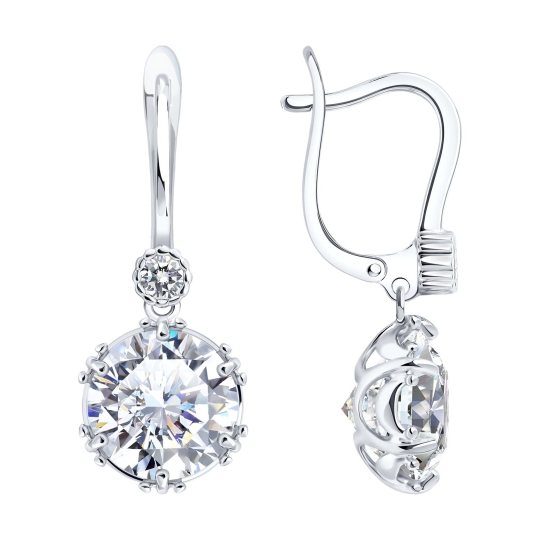 Серьги из серебра