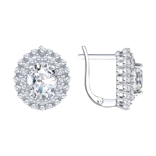 Серьги из серебра