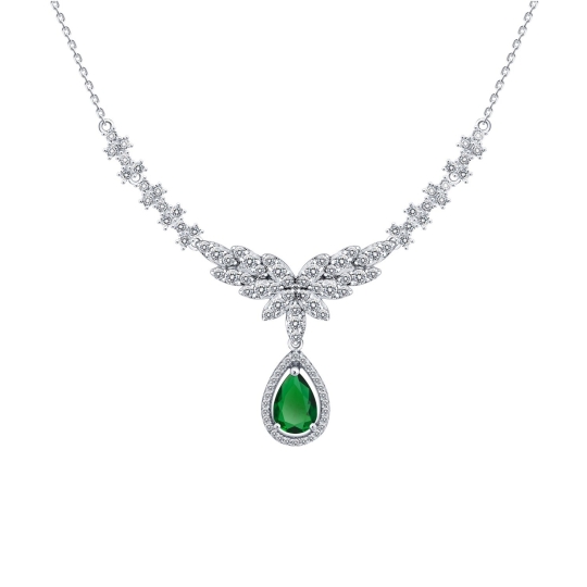 Колье из серебра