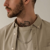 Цепь из серебра плетения 