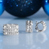 Серьги из серебра