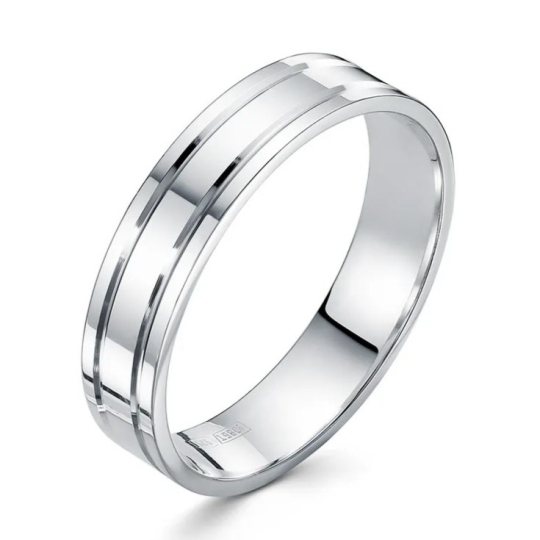 Кольцо из серебра с раухтопазом