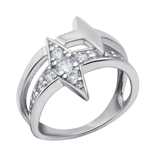 Кольцо из серебра с эмалью