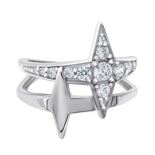 Кольцо из серебра с эмалью