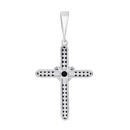 Подвеска-буква из серебра с позолотой "А"