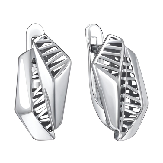Серьги из серебра